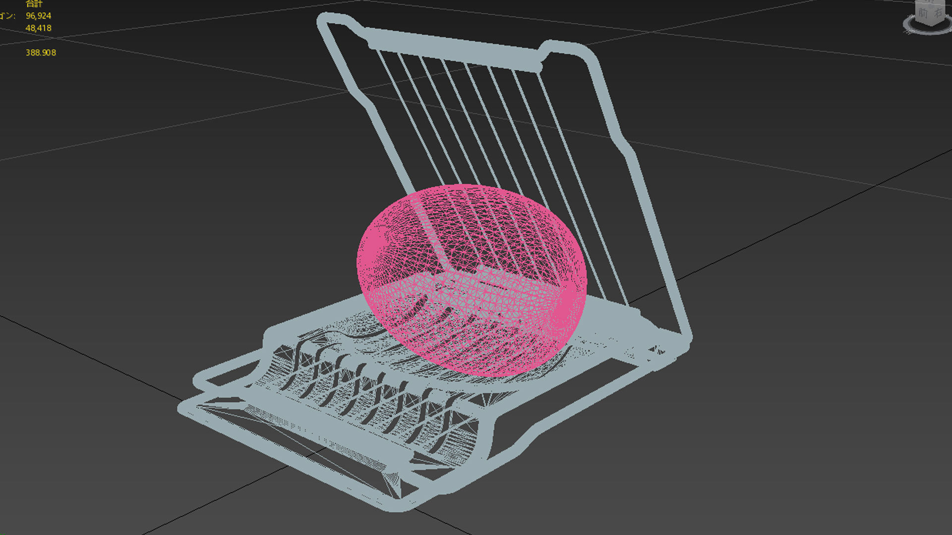 egg slicer 3D model | CGTrader
