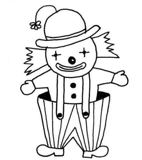 Cute Clown Cookie Cutter  3D print model_0