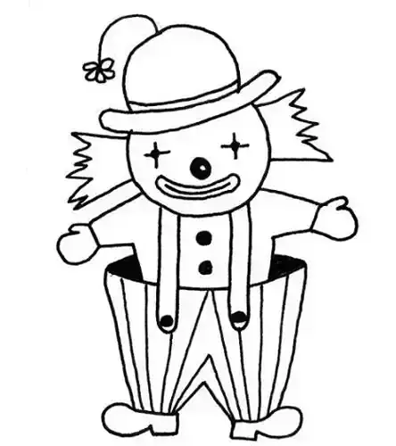 Cute Clown Cookie Cutter 