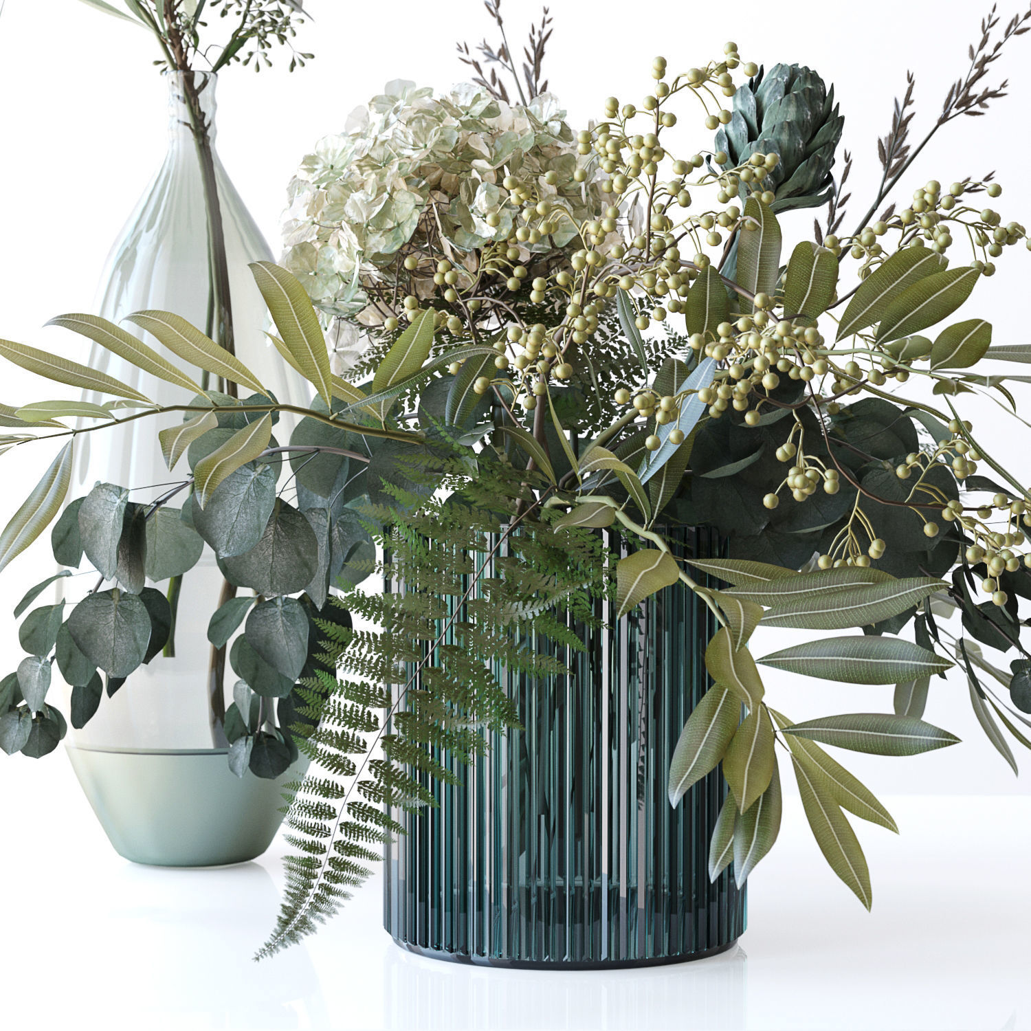 Bouquet 01 3D model_5