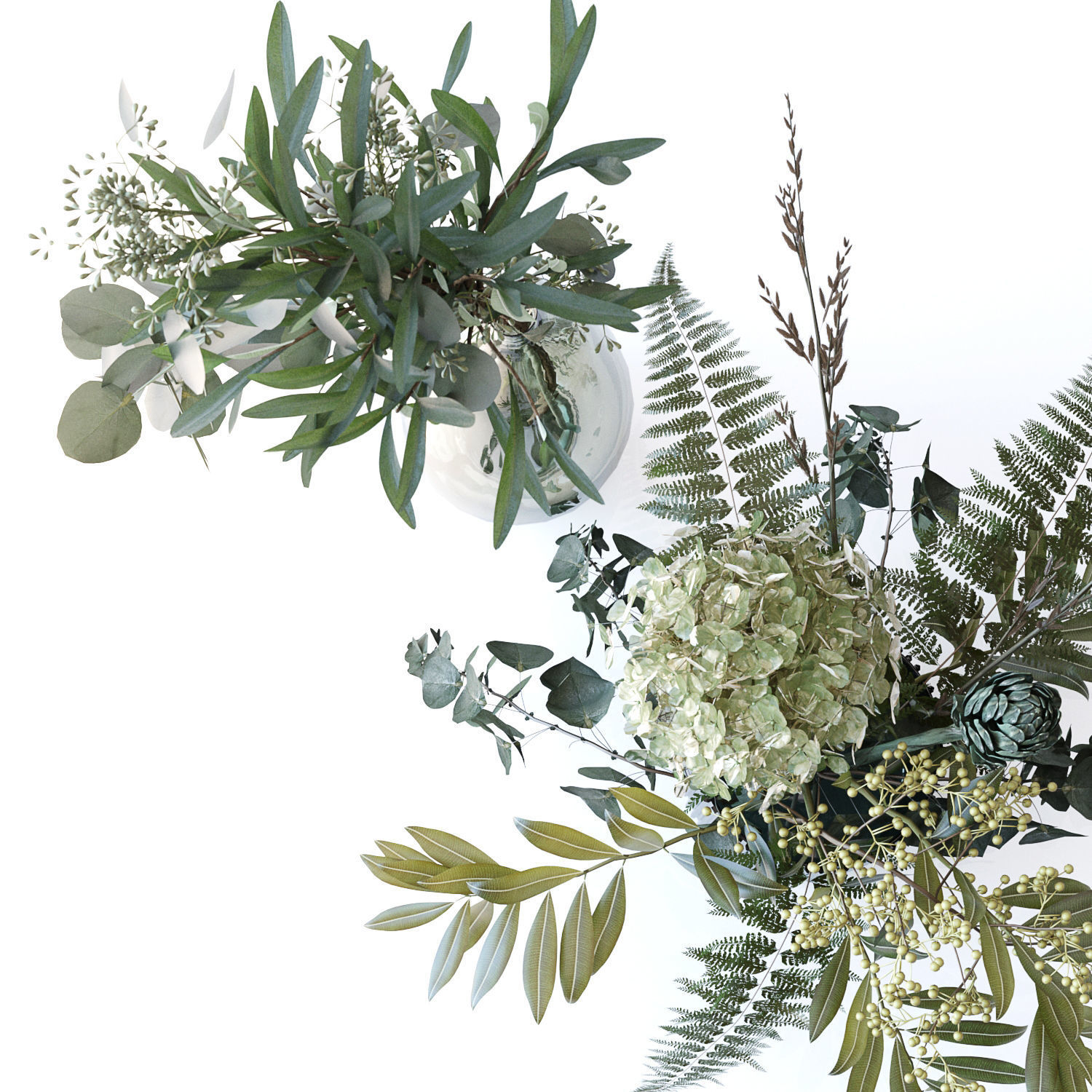 Bouquet 01 3D model_6