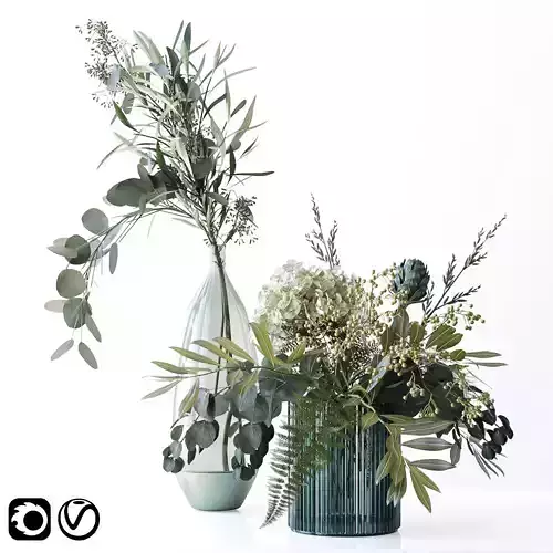 Bouquet 01 3D model