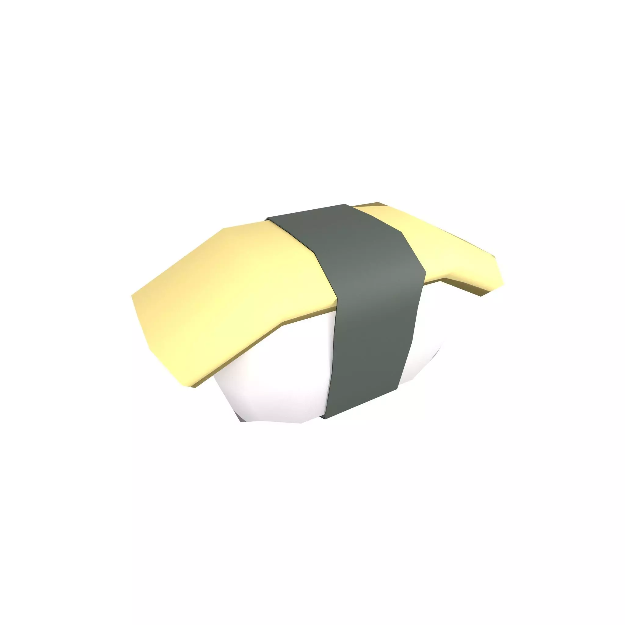 Egg Sushi v1 001 Low-poly 3D model_0