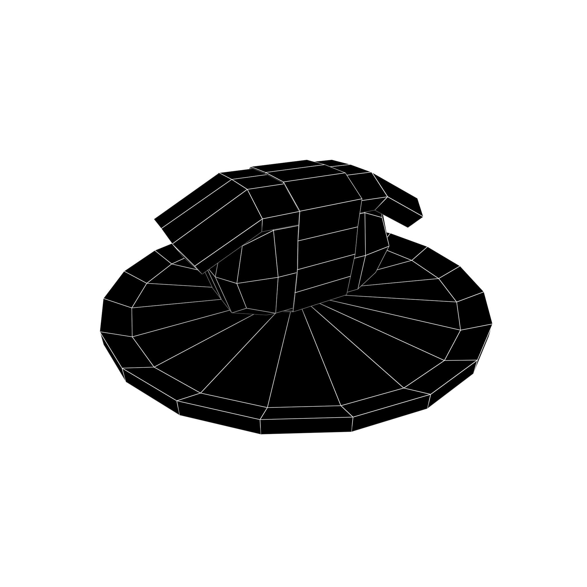 Egg Sushi v1 002 Low-poly 3D model_5