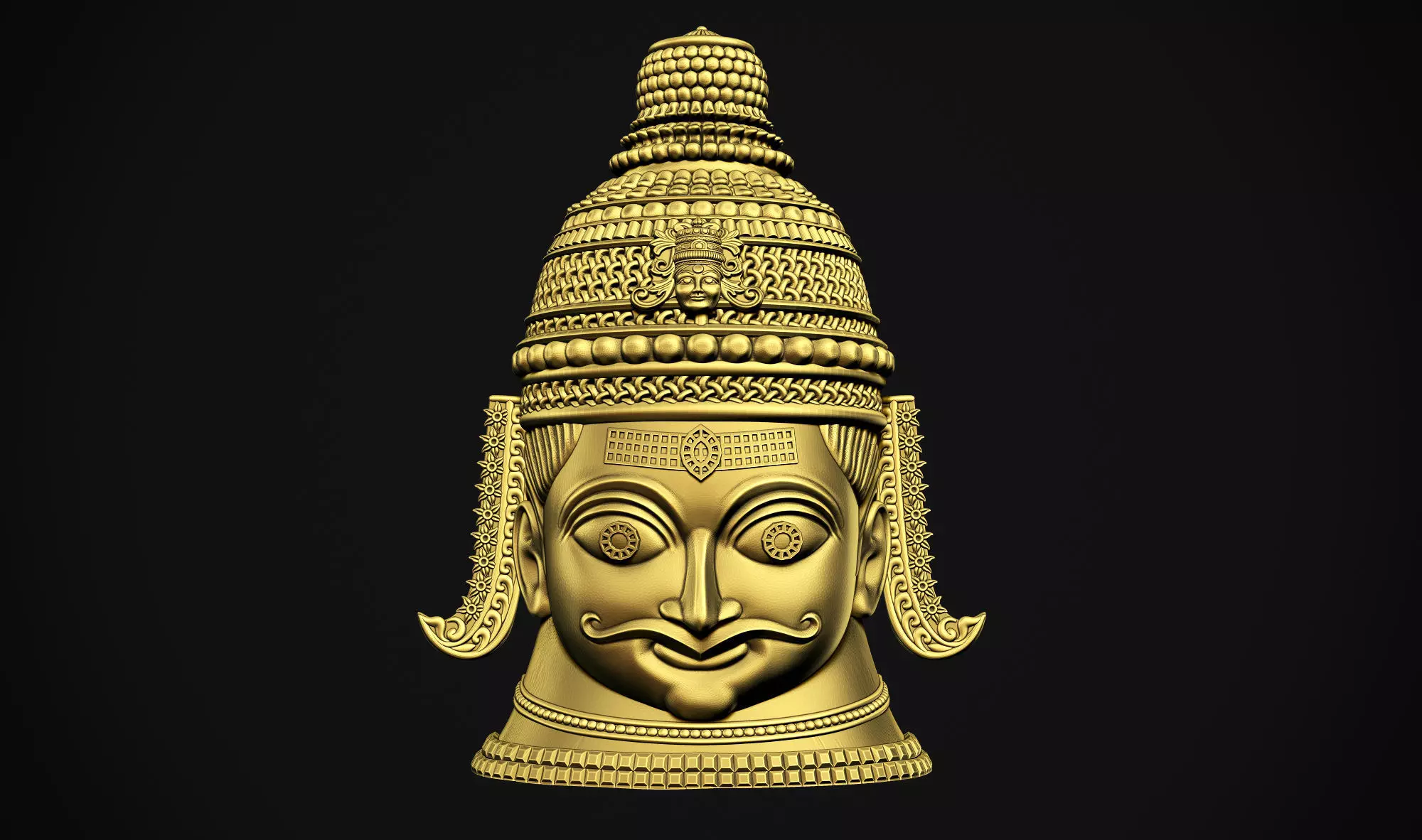 Shankar Head 3D print model_0
