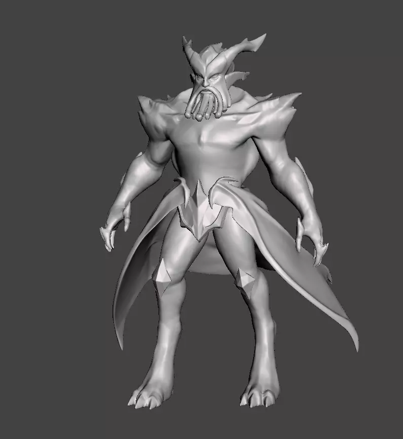 Dragon Oracle Udyr Bear form 3D Model 3D print model_0