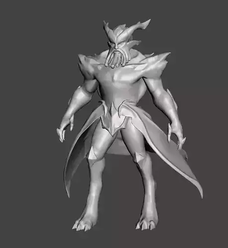 Dragon Oracle Udyr Bear form 3D Model