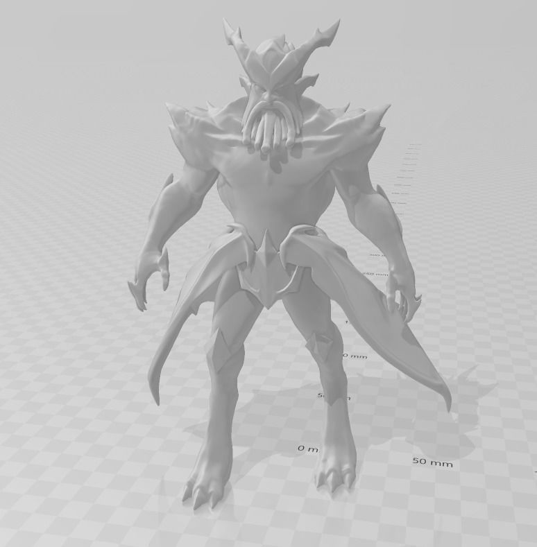 Dragon Oracle Udyr Bear form 3D Model 3D print model_1