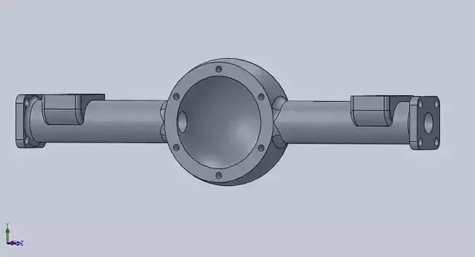 Rear axle