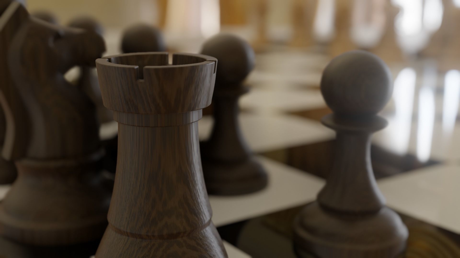 Fine Dining Set 3D model_9