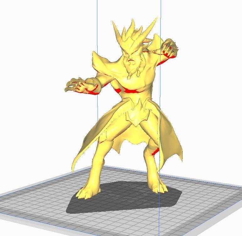 Dragon Oracle Udyr Tiger form 3D Model 3D print model_2