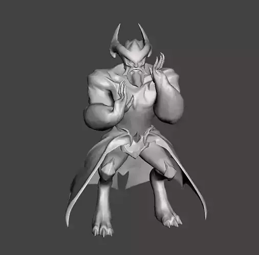 Dragon Oracle Udyr Turtle form 3D Model 3D print model