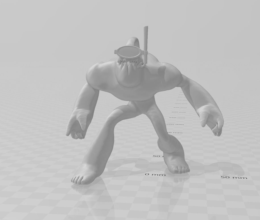 Pool Party Zac 3D Model 3D print model_1