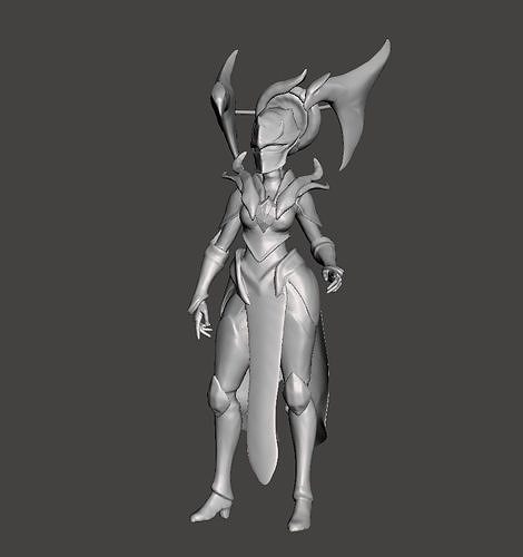 Warden Karma 3D Model 3D print model