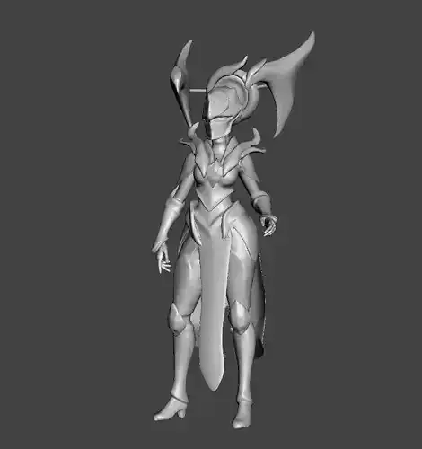 Warden Karma 3D Model 3D print model