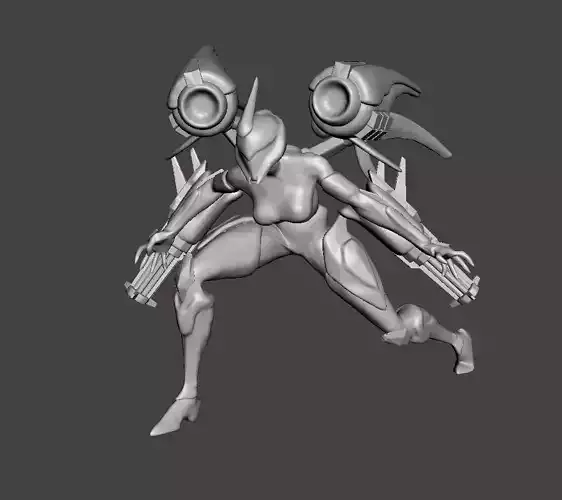 Bullet Angel Kaisa 3D Model