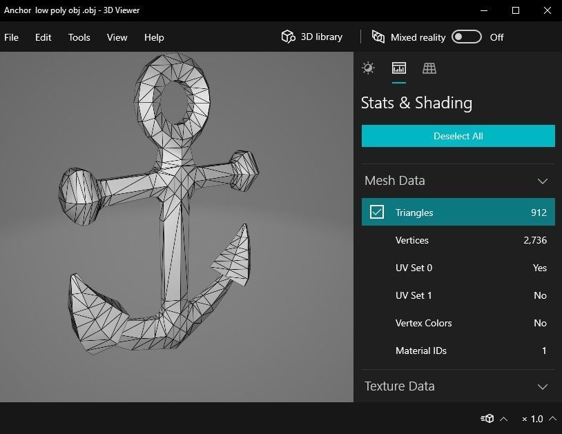 anchor pendant 3D print model_11
