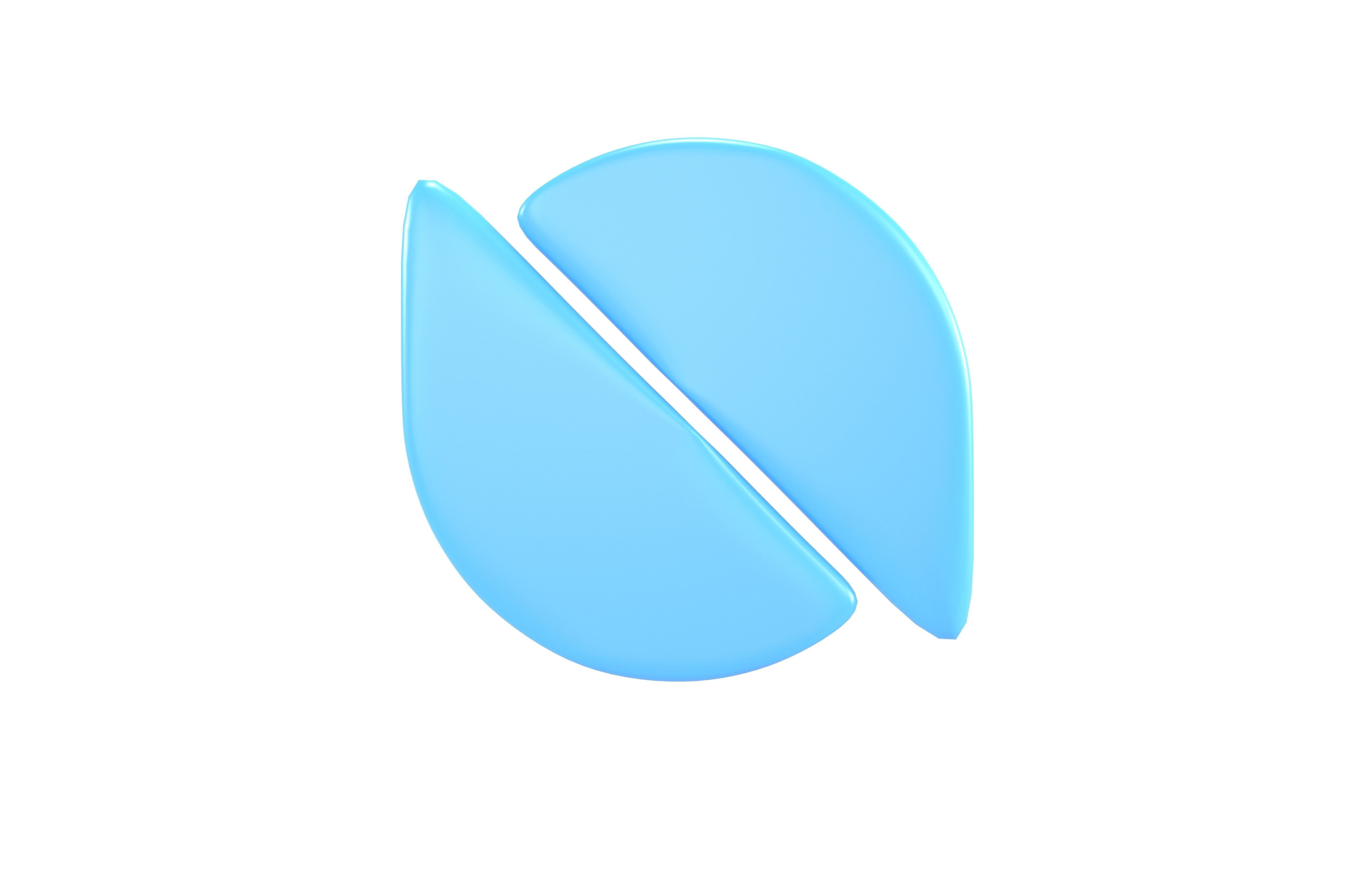 Ontology Coin v2 002 Low-poly 3D model_1