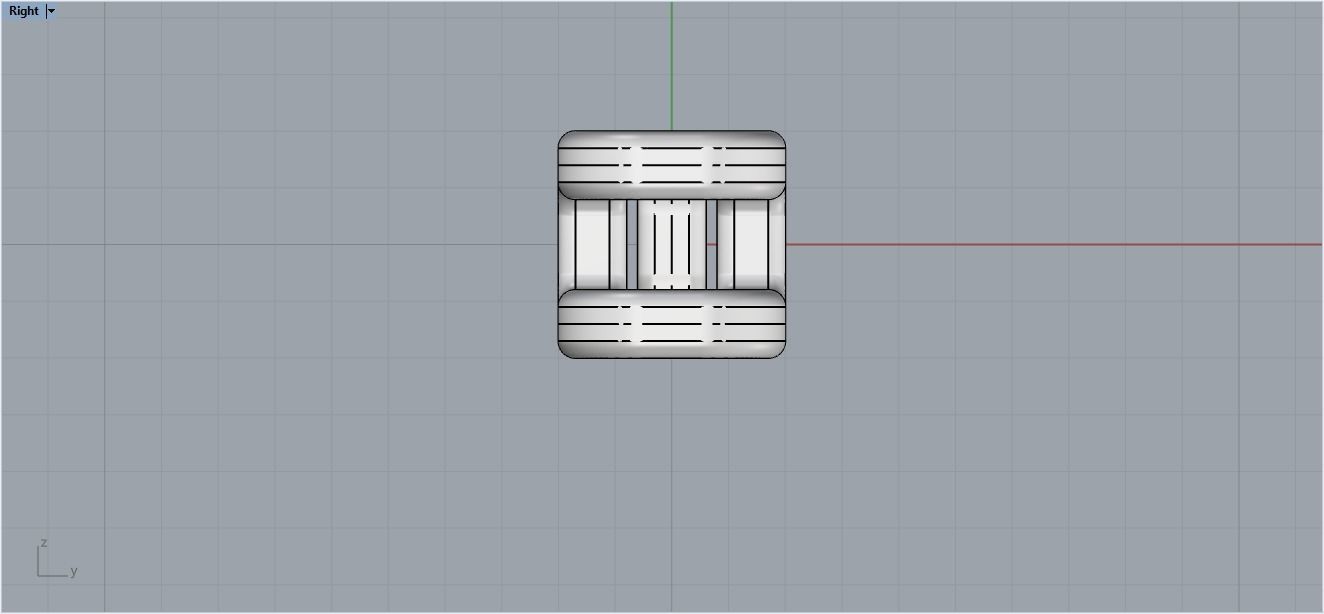 Chain gold 3D print model_24