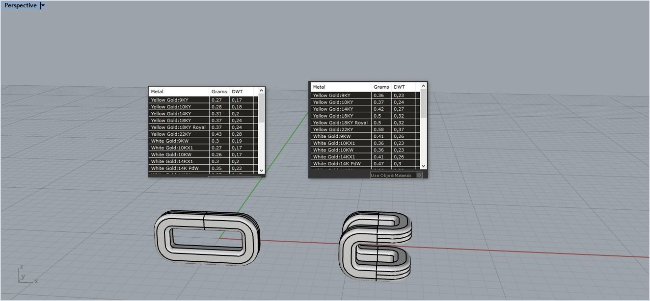Chain gold 3D print model_16