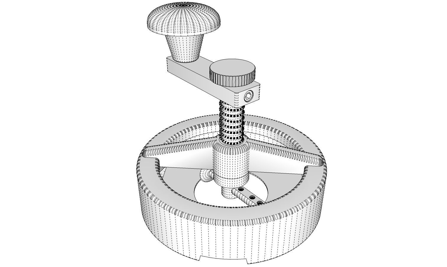 Circle Cutter 3D model_17