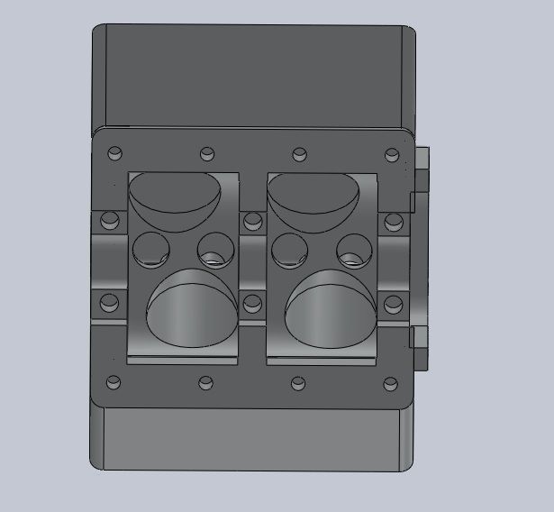 V4 engine block Free 3D print model_3