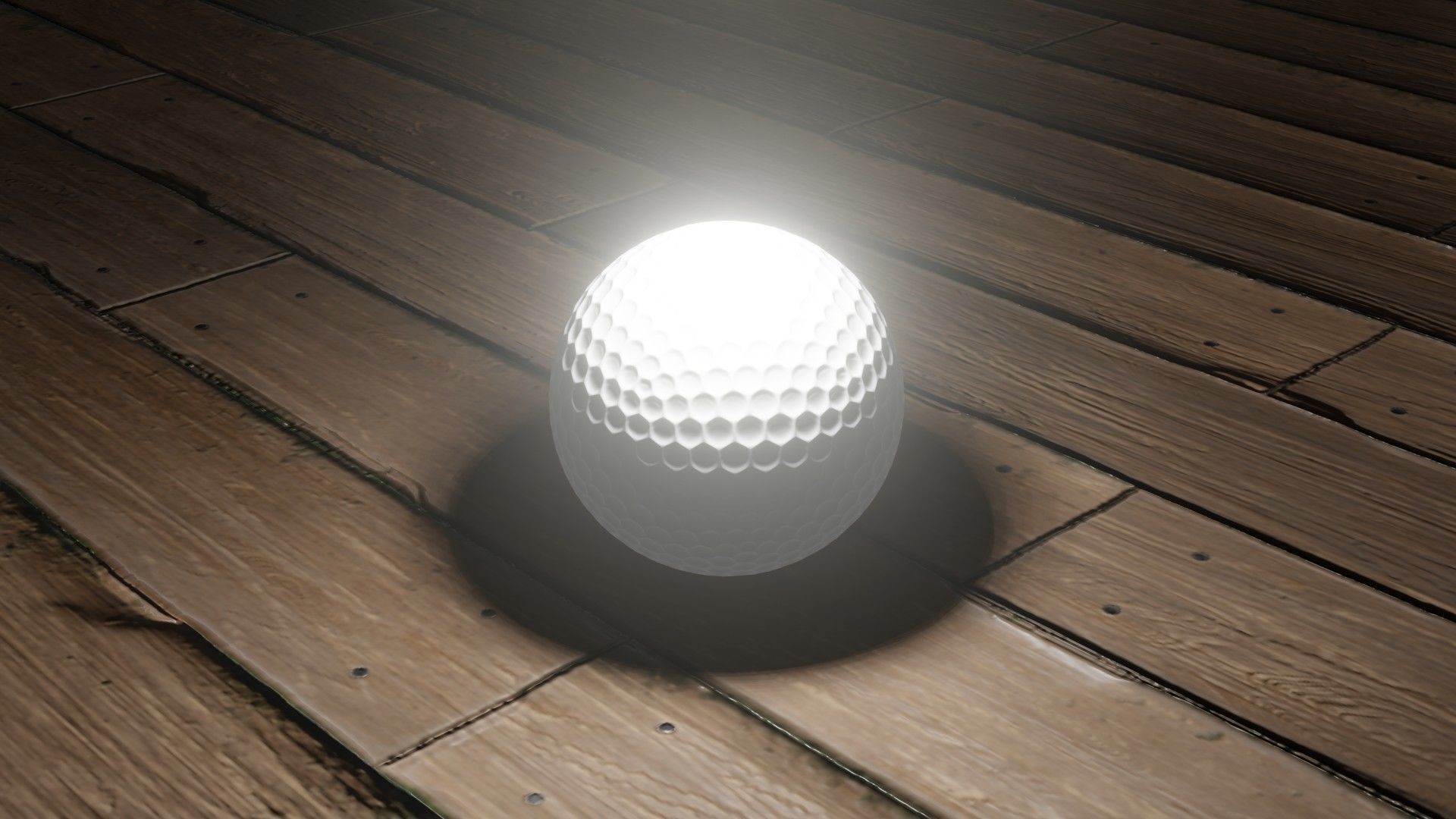 Golf Ball 3D model_4