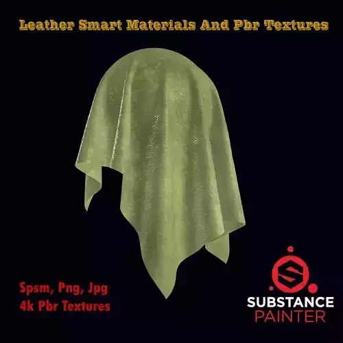 Leather Smart material and PBR Textures