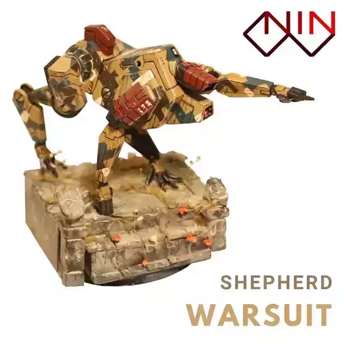 Shepherd Warsuit 3D print model