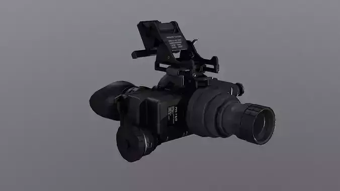 PSV 7 night vision goggles Low-poly 3D model