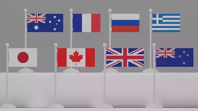 Flag and Pole Collection