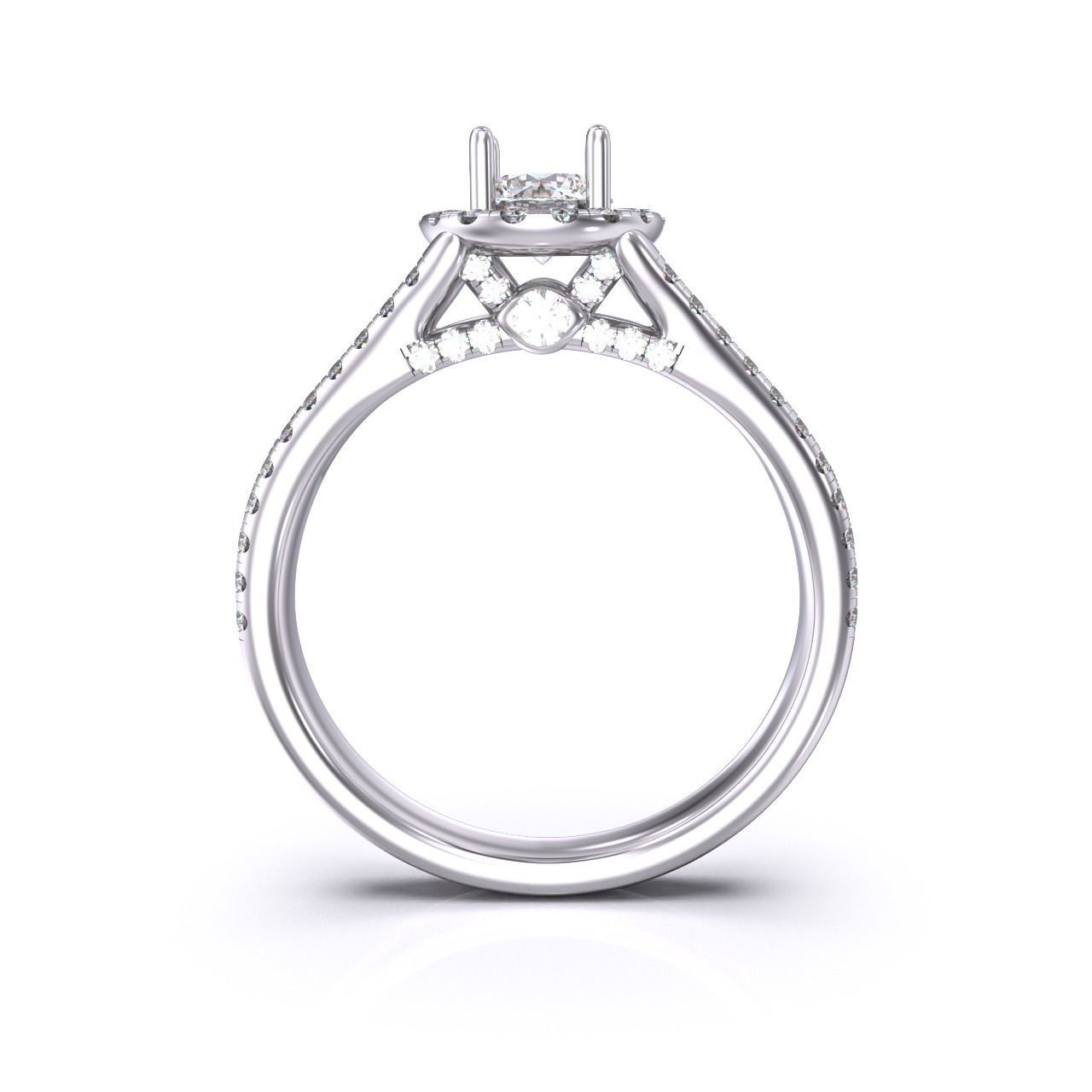 CJC7002 Ladies womans womens diamond ruby emerald Rings 3D print model_7