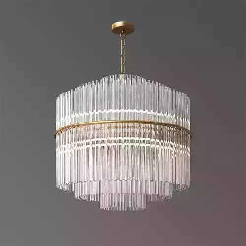 Nocturne Modern Art Chandelier Lampatron