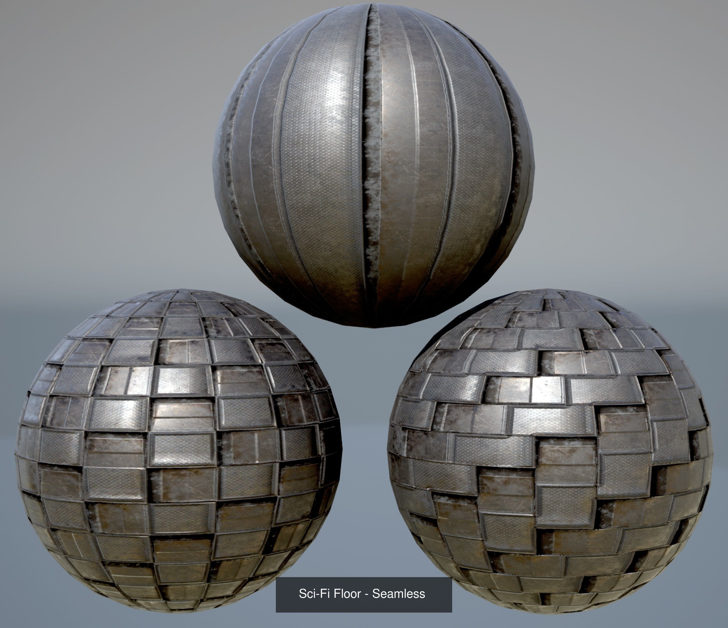 sci fi Textures - Cyberpunk - PBR Texture_5