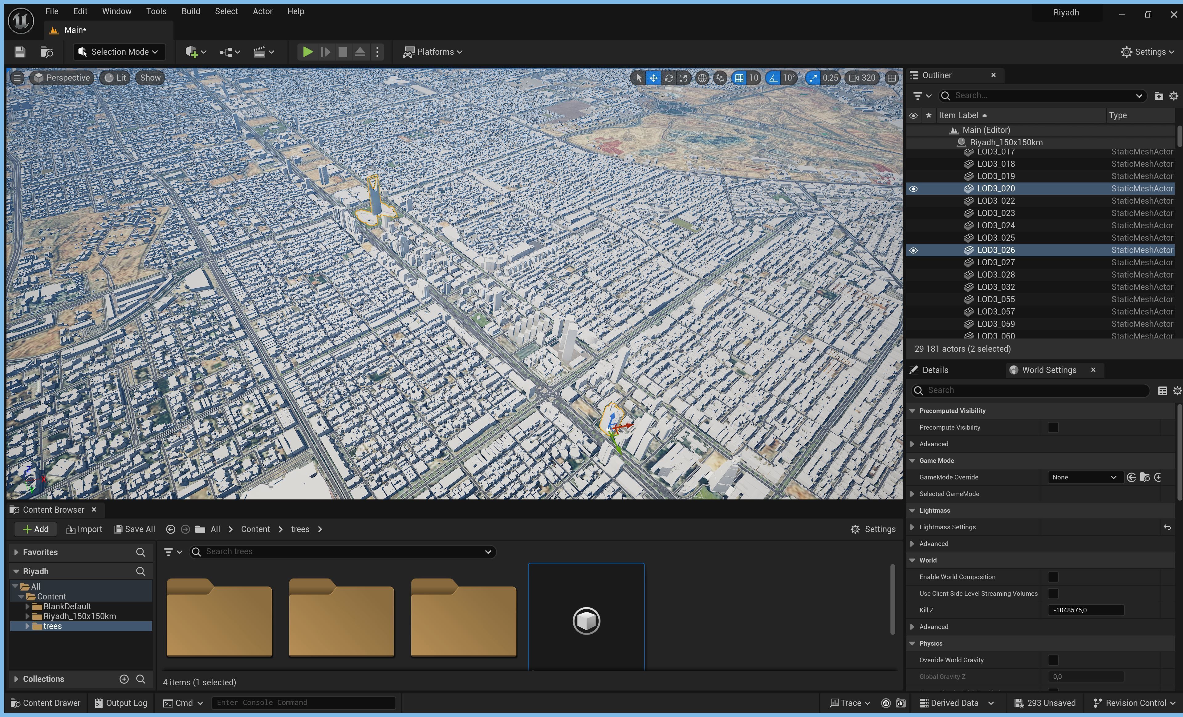Riyadh - 3D City Model Low-poly 3D model_55