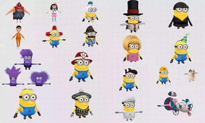 Cartoon - Collection Characters