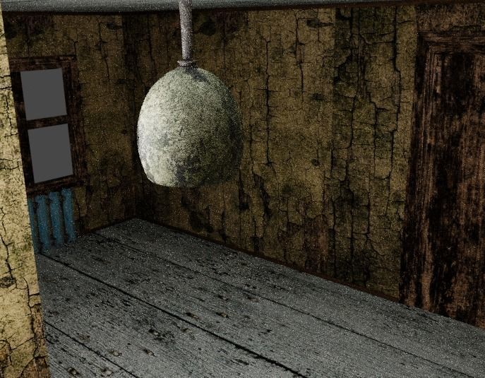 one-story house 3D model_8