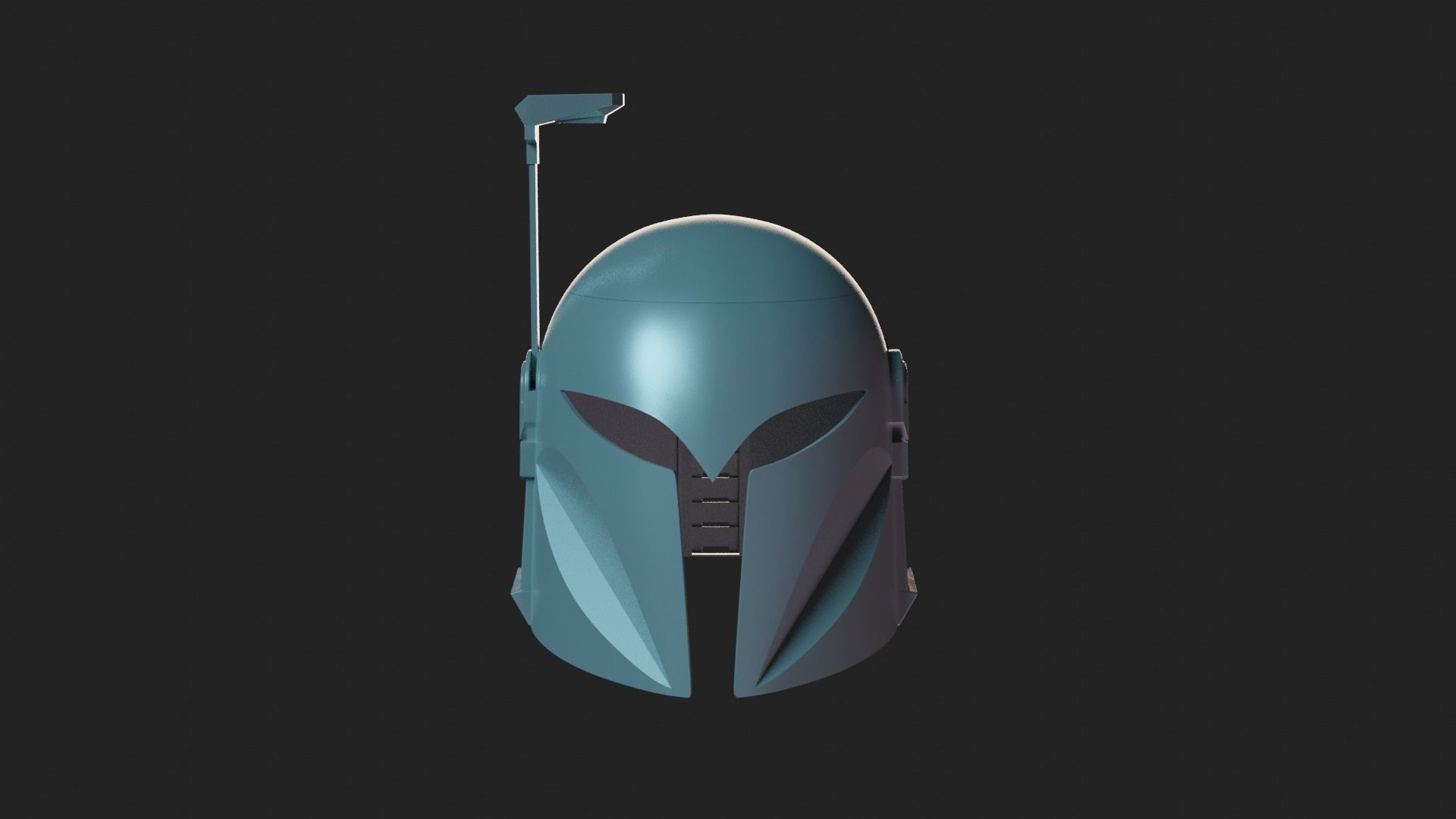 BoKatan Helmet replica The Mandalorian version 3D model 3D printable