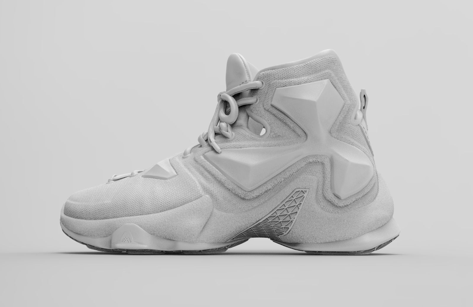 Lebron James - Nike Basketball Shoes 3D print model_7