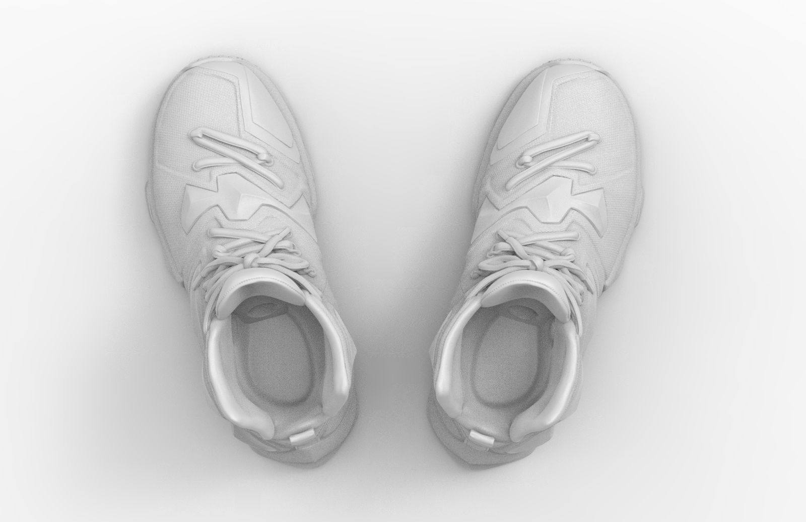 Lebron James - Nike Basketball Shoes 3D print model_6