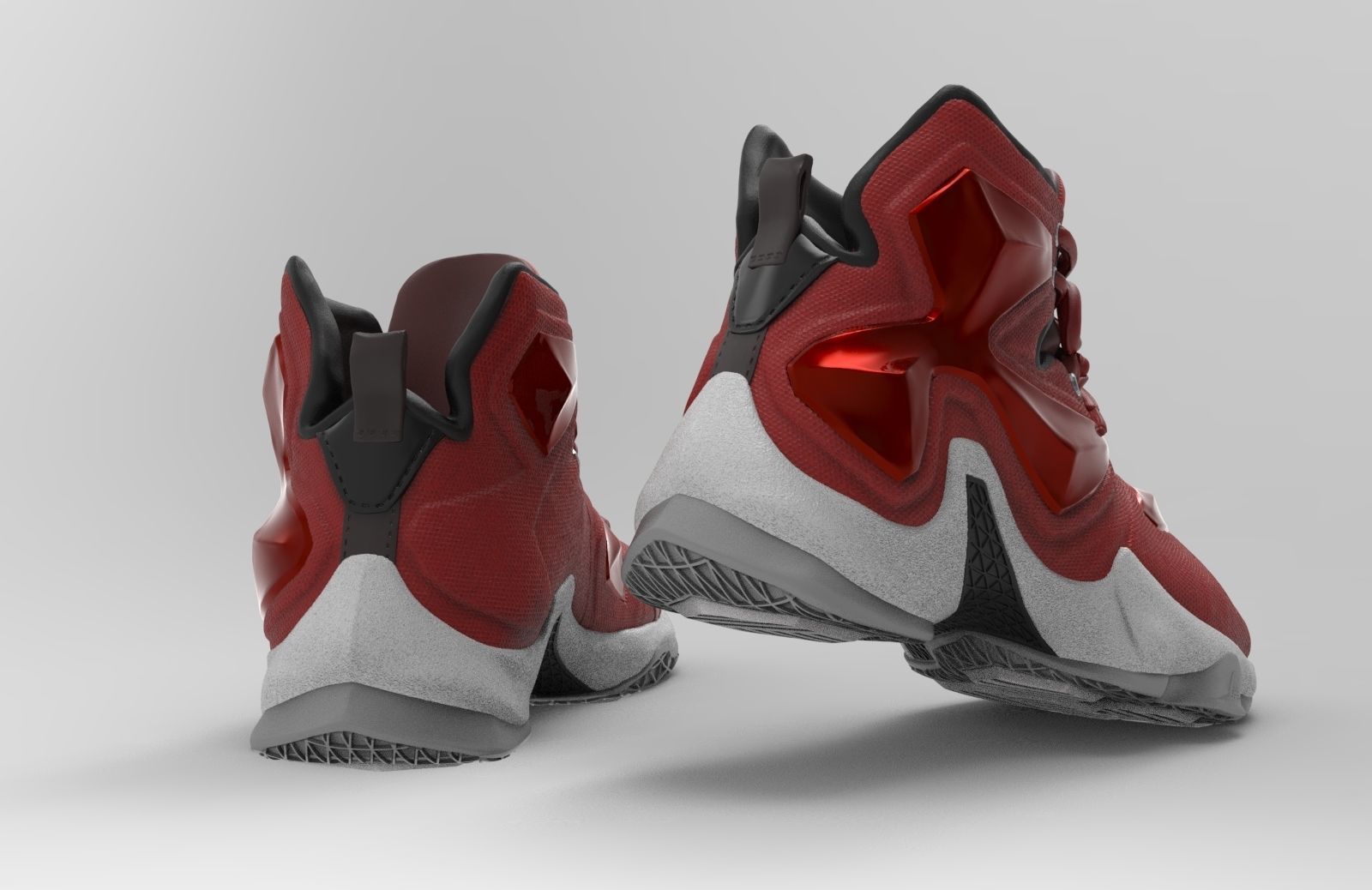 Lebron James - Nike Basketball Shoes 3D print model_5