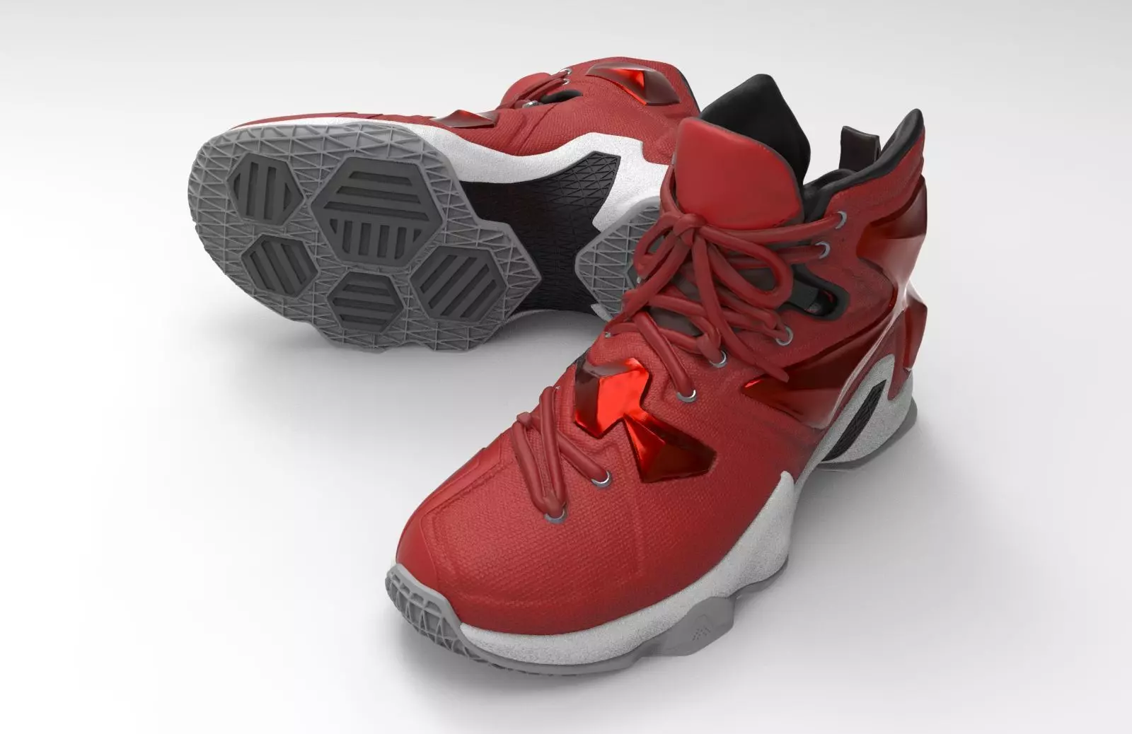Lebron James - Nike Basketball Shoes 3D print model_0