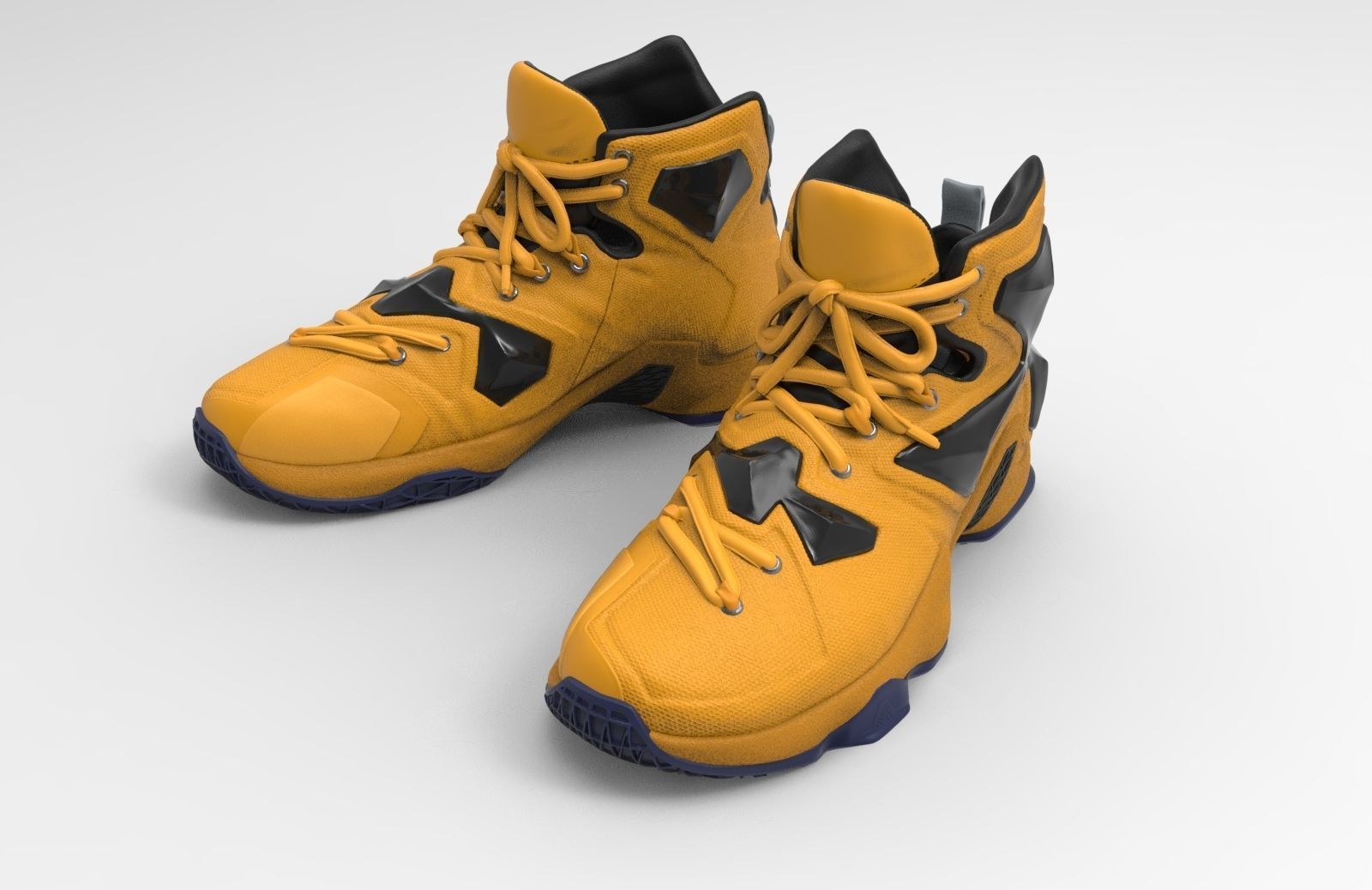 Lebron James - Nike Basketball Shoes 3D print model_1