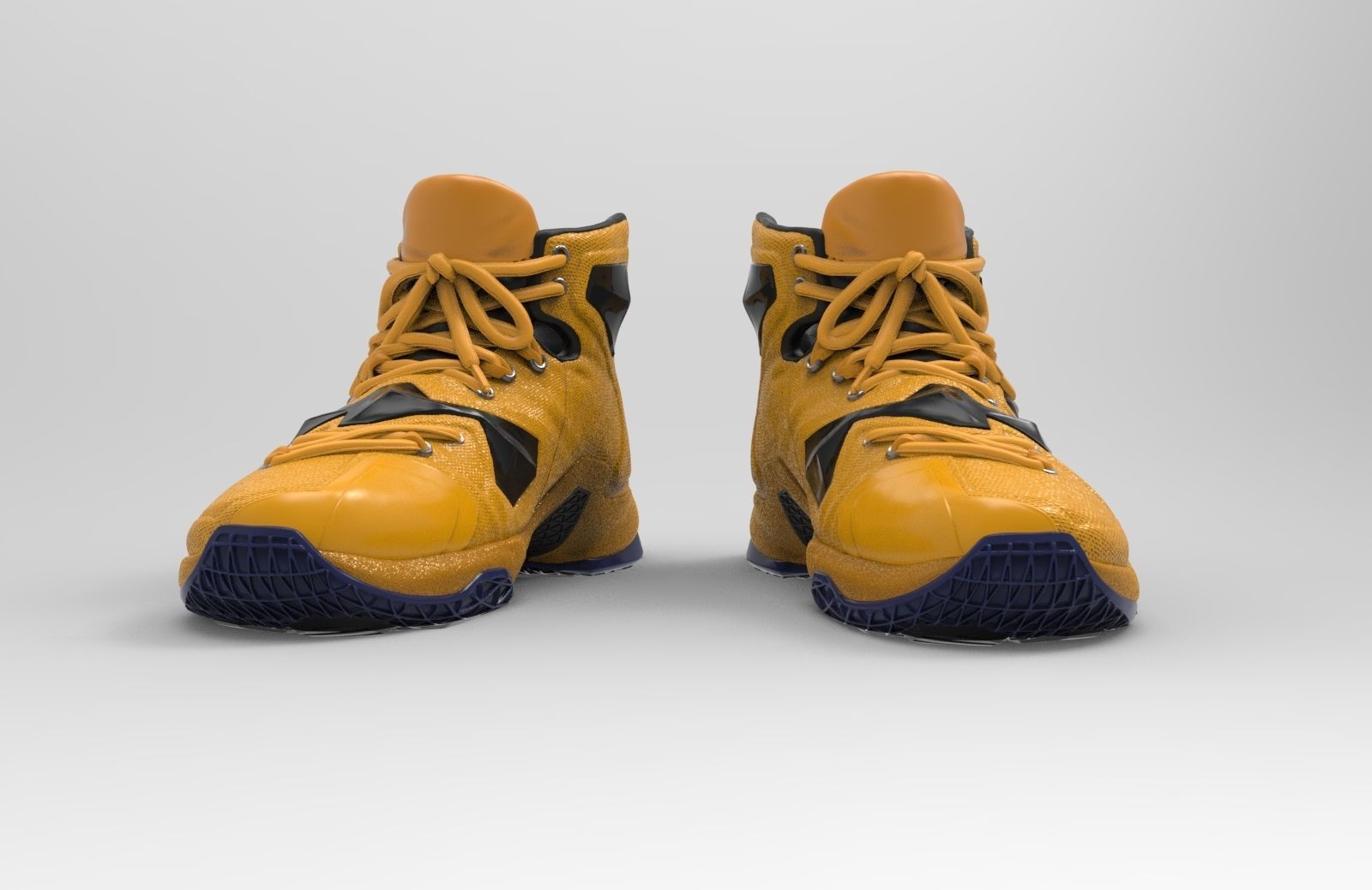 Lebron James - Nike Basketball Shoes 3D print model_2