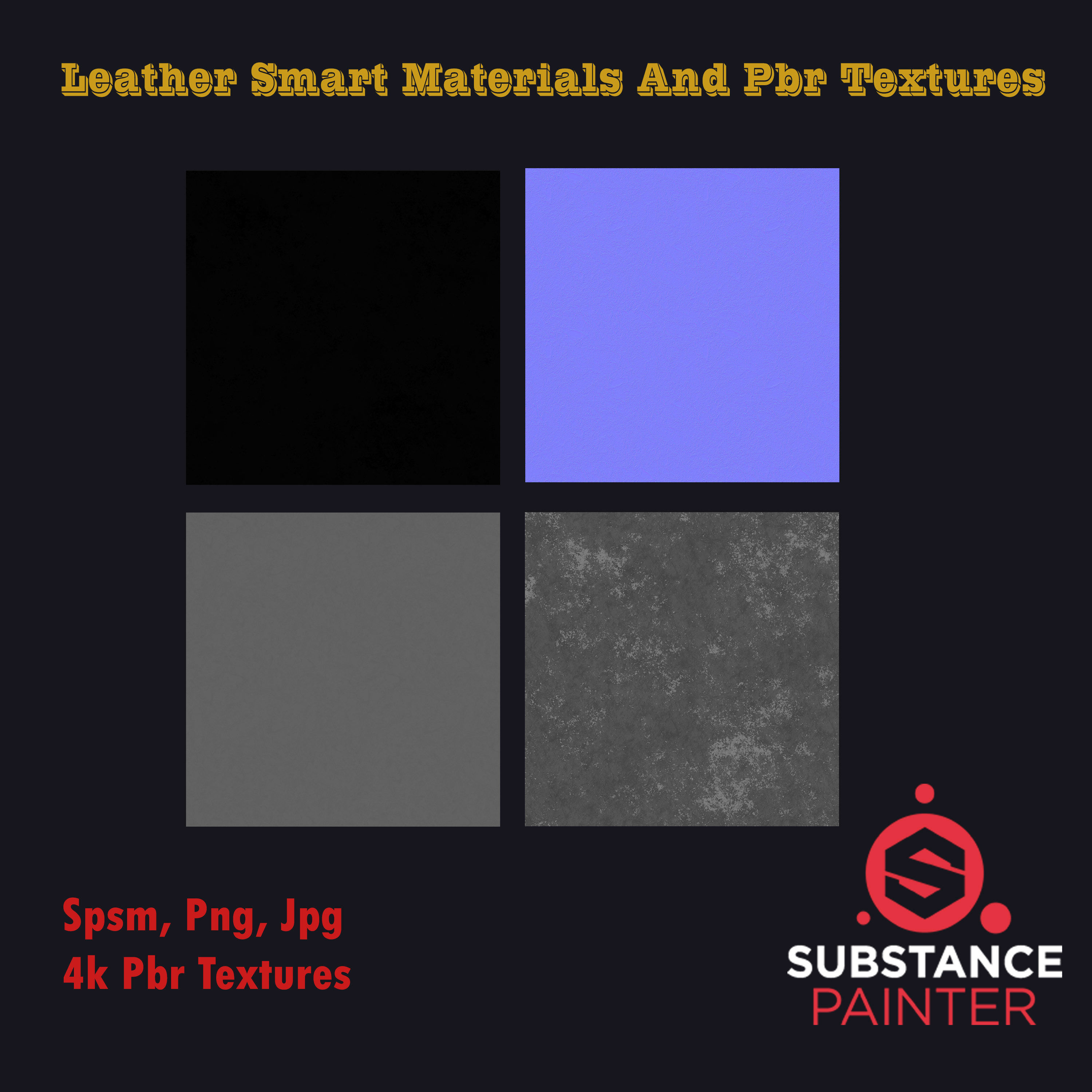 Leather Smart material and PBR Textures Texture_1