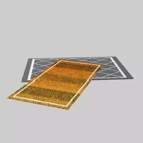 modern curpet 3D model