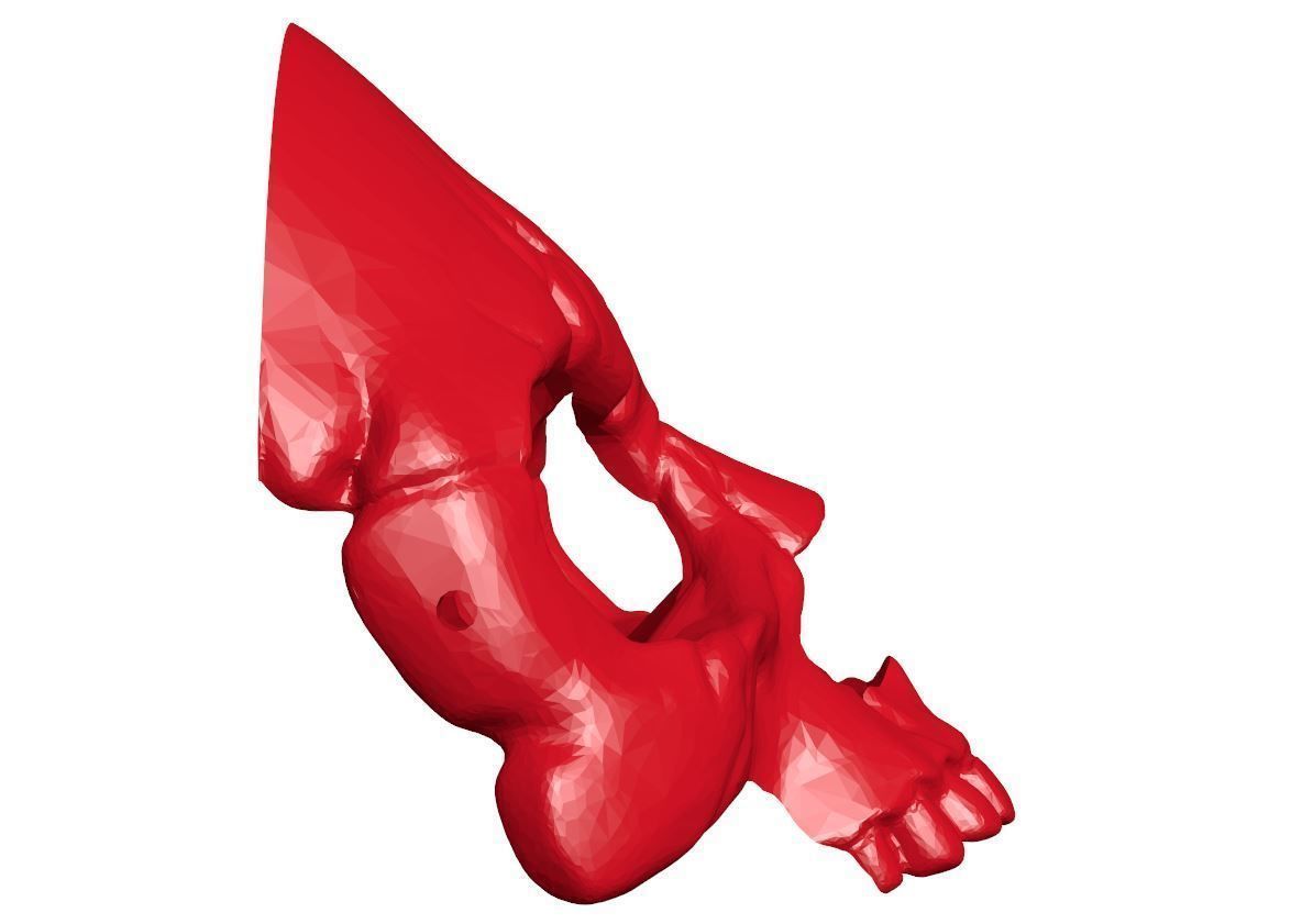 Mask - skull 3D print model_2