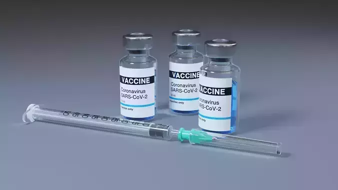 Vaccine with Syringe