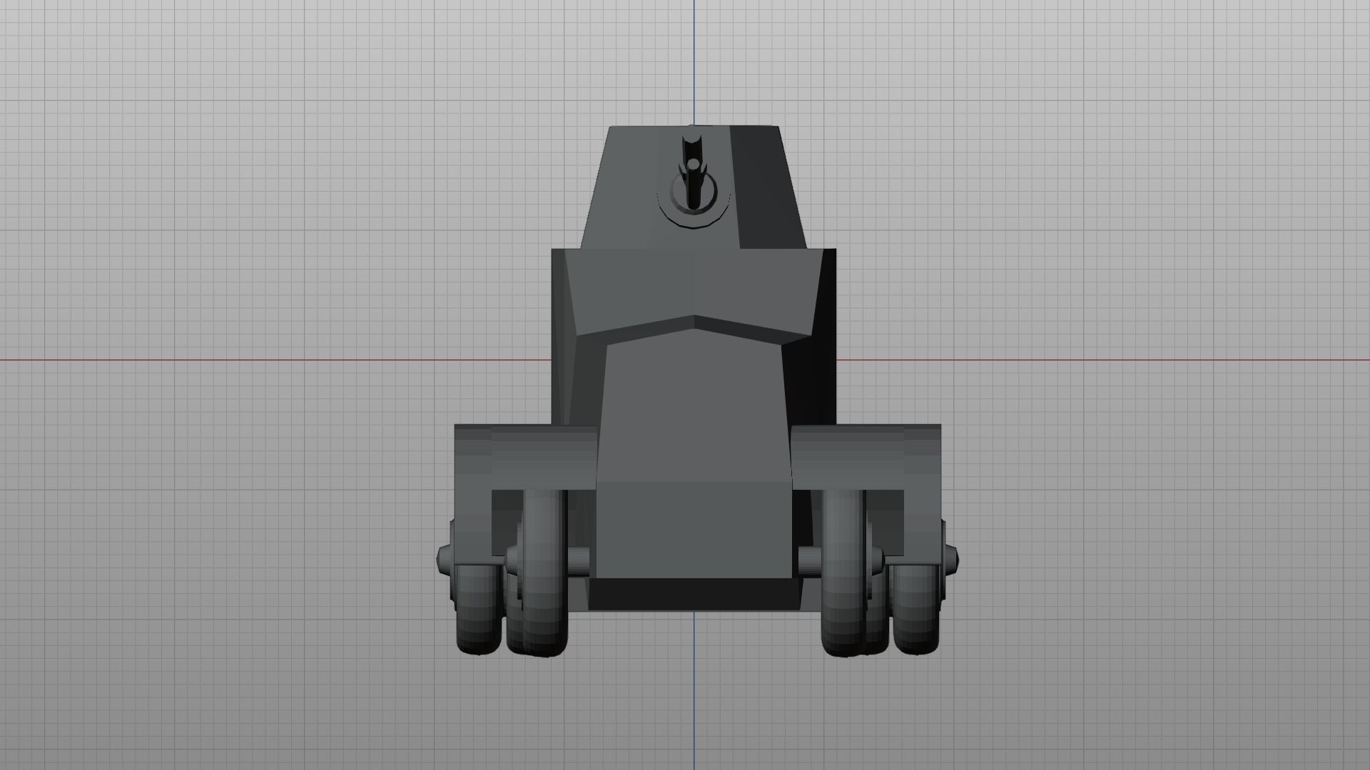 Simple model Polish Samochod Pancerny wzor 29 -   print ready 3D print model_8