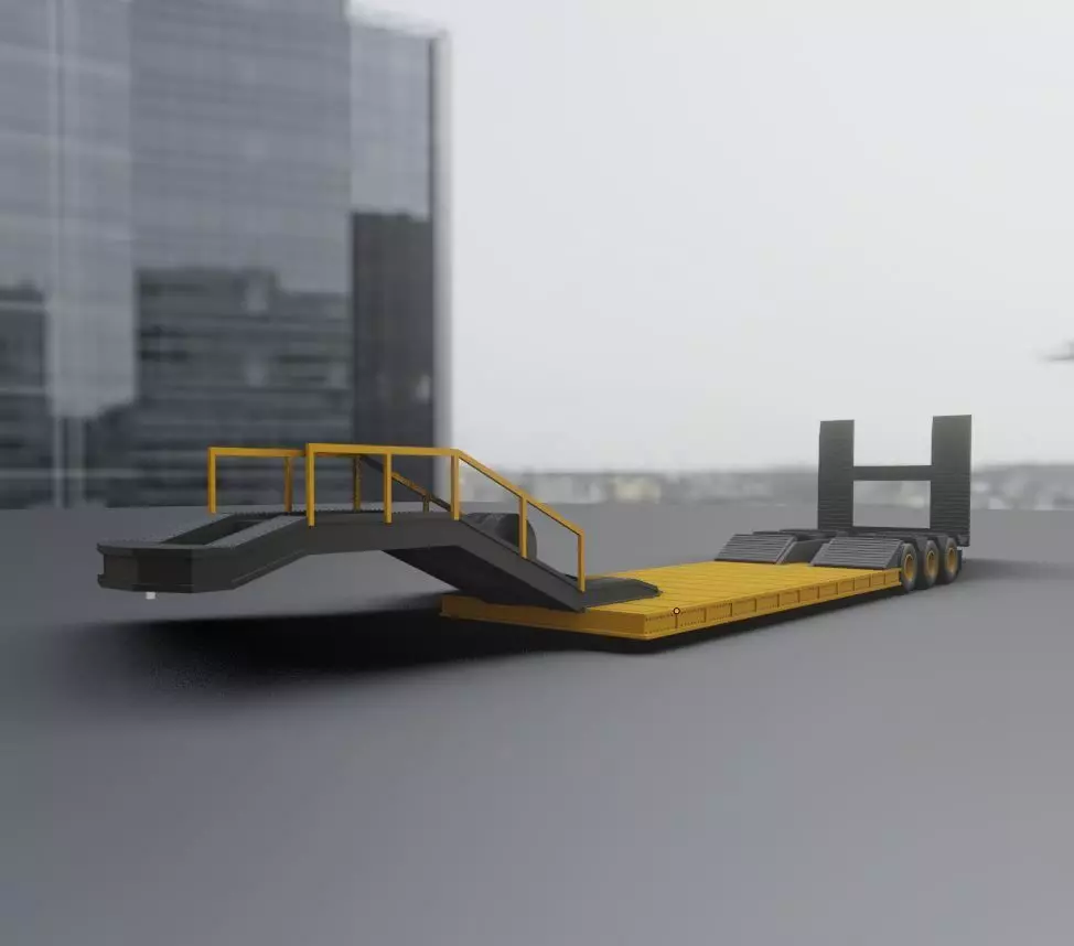 OVERSIZE TRAILER 3D print model_0